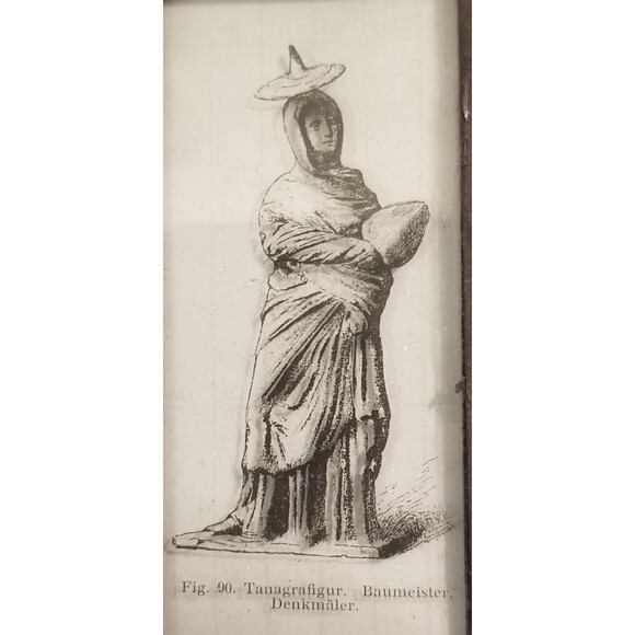 Four Antique Glass Magic Lantern Slides Classical Greek & Medieval Themes - Picture 9 of 10